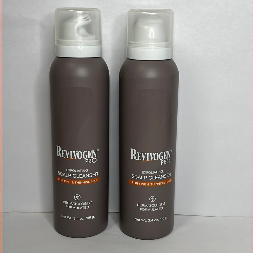 Revivogen Pro Exfoliating Scalp Cleanser x Fine & Thinning Hair (lot of 2)